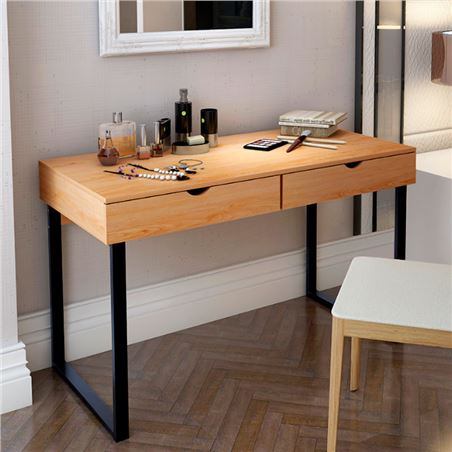 MESA DE ESCRITORIO MS200 120X55X75CM + 2 GAVETAS MUVIP - MV0410_03