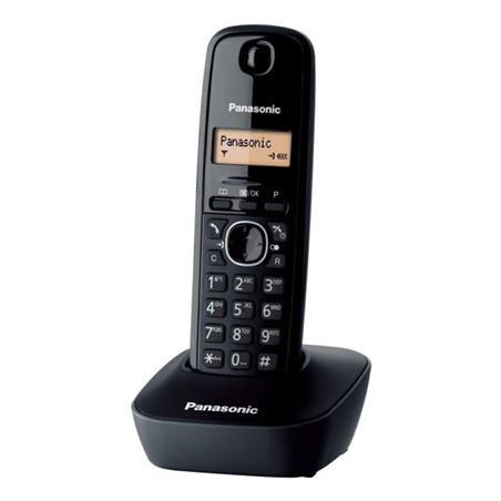 TELÉFONO INALÁMBRICO DECT PANASONIC KX-TG1611 SPH NEGRO - KX-TG1611SPH