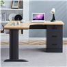 MESA DE ESCRITORIO MS800 140X120X75CM L DERECHA + CAJONERA MUVIP - MV0416_02