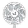 VENTILADOR PORTATIL OSCILANTE 8" BATERÍA MUVIP - MV0551-4