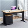 MESA DE ESCRITORIO MS700 140X70X75CM + CAJONERA MUVIP - MV0415