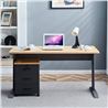 MESA DE ESCRITORIO MS700 140X70X75CM + CAJONERA MUVIP - MV0415_02
