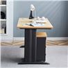 MESA DE ESCRITORIO MS700 140X70X75CM + CAJONERA MUVIP - MV0415_03