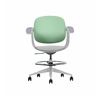 SILLA / TABURETE DE OFICINA TOP WORK VERDE CROMAD - CR1156-1
