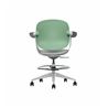 SILLA / TABURETE DE OFICINA TOP WORK VERDE CROMAD - CR1156-3