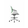 SILLA / TABURETE DE OFICINA TOP WORK VERDE CROMAD - CR1156-4