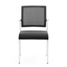 LOTE 4 SILLAS CONFIDENTE DESIGN APILABLES ESTRUCTURA METÁLICA CROMAD - CR1152-1