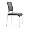 LOTE 4 SILLAS CONFIDENTE DESIGN APILABLES ESTRUCTURA METÁLICA CROMAD - CR1152-2