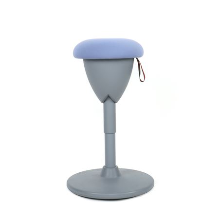 TABURETE MULTIUSOS BALANCIN DESIGN AZUL CLARO CROMAD - CR1147