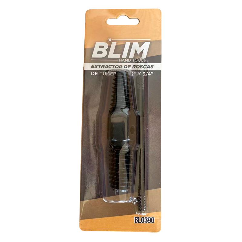 EXTRACTOR DE ROSCAS DE TUBERIAS 1/2" Y 3/4" BLIM - BL0390