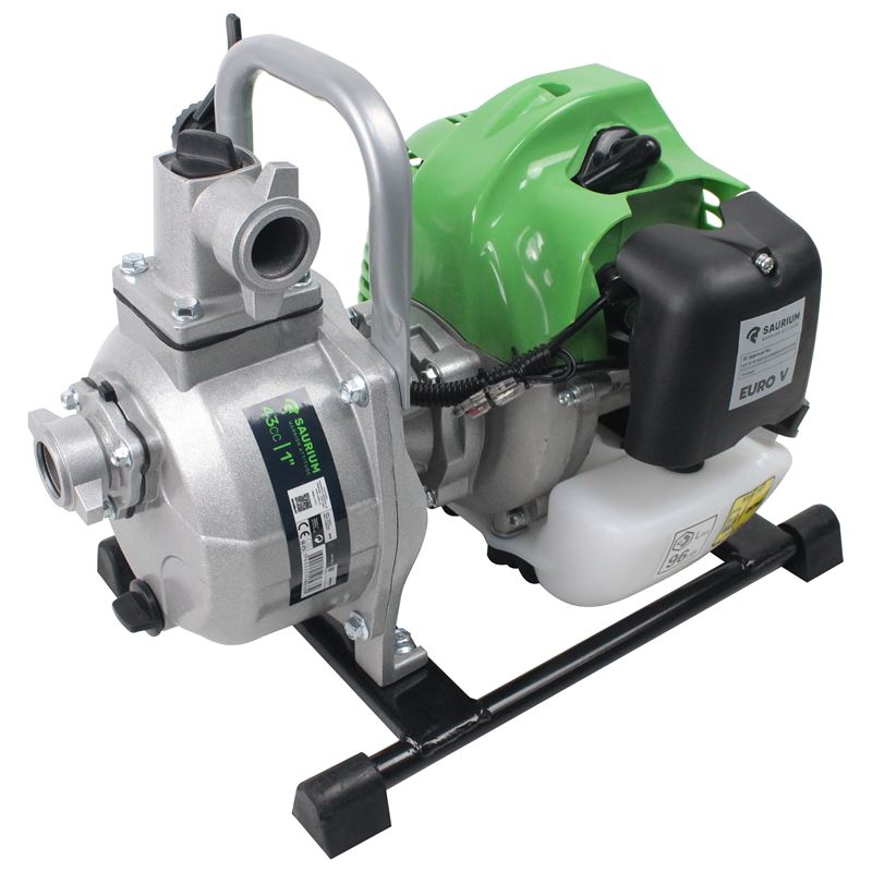 MOTOBOMBA GASOLINA 43CC 2 TIEMPOS 1" SAURIUM - 48438