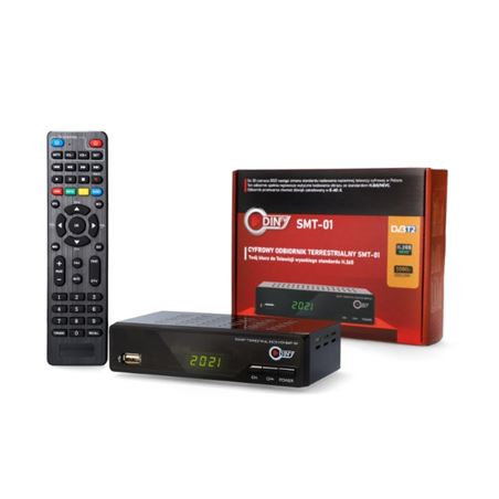 RECEPTOR TDT HD REPRODUCTOR - GRABADOR DVB-T2 DINTV - SMT-01