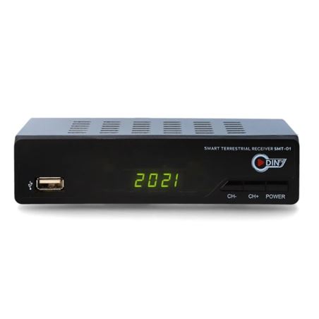 RECEPTOR TDT HD REPRODUCTOR - GRABADOR DVB-T2 DINTV - SMT-01-1