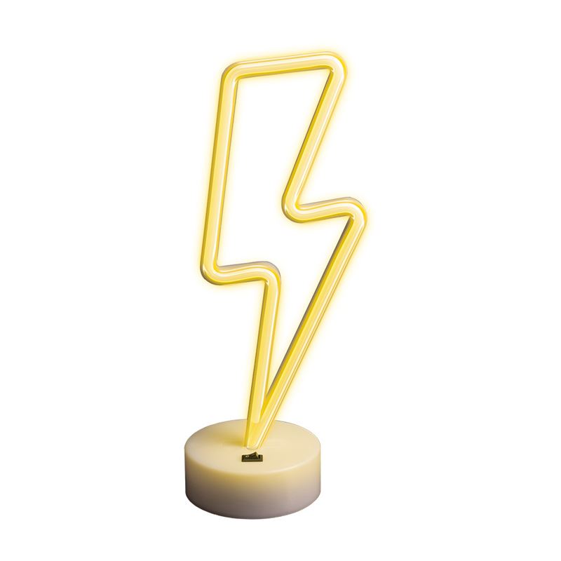 LAMPARA SOBREMESA DECORATIVA NEON LED PIÑA - RTV100304