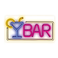 LAMPARA DECORATIVA NEON LED BAR FOREVER - RTV100452
