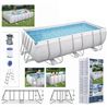 PISCINA RECTANGULAR+ BOMBA FILTRO 404X201X100 BESTWAY - 56441-1