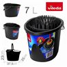 CUBO OVALADO 7 LITROS CON ESCURRIDOR WRING & GO VILEDA - 15047.
