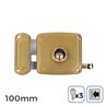 CERRADURA A IZQUIERDA 100MM 3 LLAVES - 85266