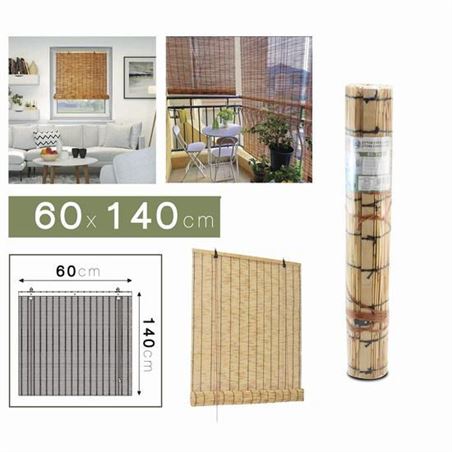 ESTOR ENROLLABLE EFECTO BAMBU 60X140CM - 16710.