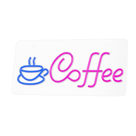 LAMPARA DECORATIVA NEON LED COFFEE FOREVER - RTV100272