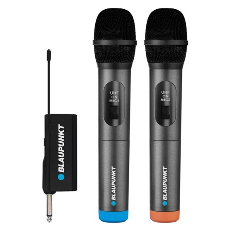 PACK 2 MICROFONO INALAMBRICO UHF BLAUPUNKT - WM60UDB