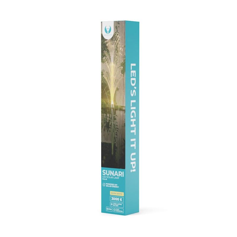 ESTACA SOLAR DECORATIVA JARDIN 100CM - RTV100386-1