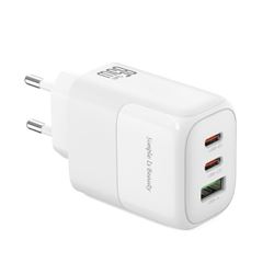 CARGADOR 2X TIPO C + USB 65W CARGA RAPIDA XOL139 XO - XOL139