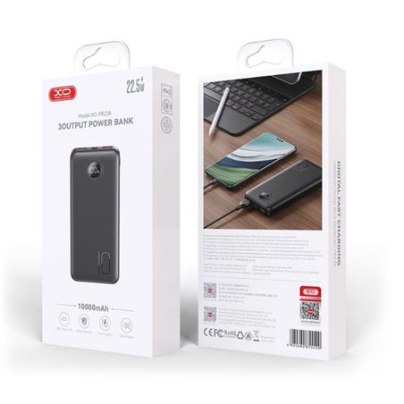 POWERBANK 10000MAH DISPLAY CARGA 22.5W XO - XOPR238-3