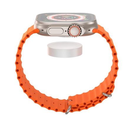 SMARTWATCH M9 ULTRA 2" AMOLED | LLAMADAS BT | CARGA MAGNETICA | NARANJA XO - XOM9ULTRAOR-1