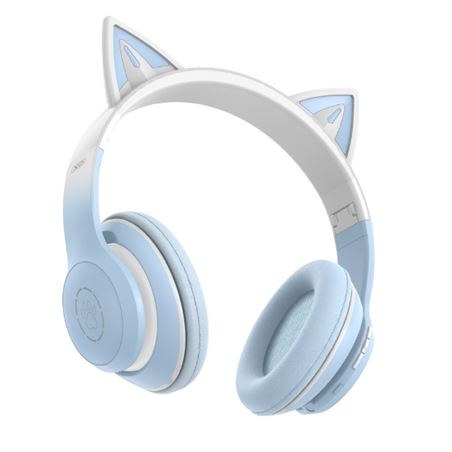 AURICULARES DIADEMA BLUETOOTH BE38 CATS AZUL XO - XOBE38BL-1