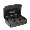 MICROFONO INALAMBRICO DE SOLAPA CON CAJA DE CARGA Y LIGHTNING XO - XOMKF09B-1