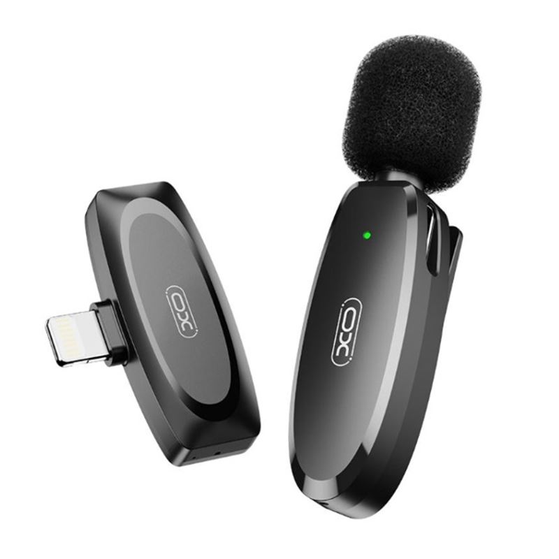 MICROFONO INALAMBRICO DE SOLAPA CON LIGHTNING XO - XOMKF08B