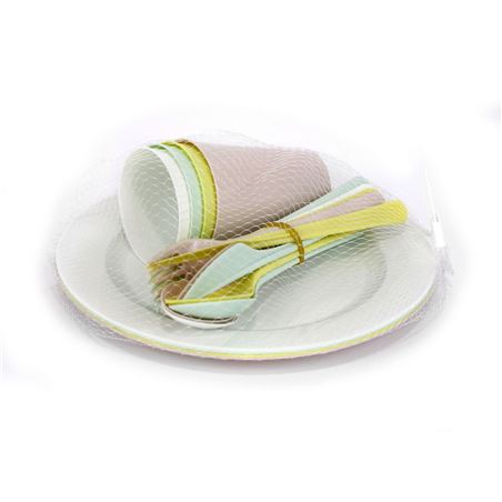 PACK CUBIERTOS PICNIC 20 PIEZAS DEM - BE07031273694.