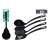 SET 4 UTENSILIOS DE COCINA PLASTICOS QUTTIN - QT-6249994N.