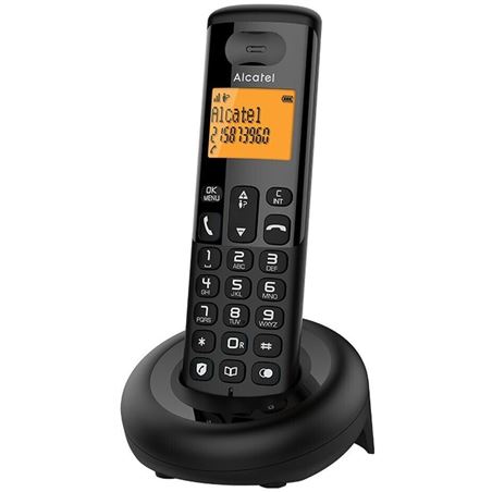 TELEFONO INALAMBRICO E160 NEGRO ALCATEL - E160BK