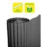 CAÑIZO PLÁSTICO DOBLE CARA 2X3 METROS GRIS OSCURO SUNGARDEN - SG0046