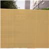 CAÑIZO PLÁSTICO DOBLE CARA 1.5X3 METROS MARRON CLARO SUNGARDEN - SG0042-1