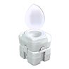 INODORO QUÍMICO PORTÁTIL 20 LITROS DIAGONAL CON NIVEL MUVIP - MV0572