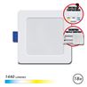 DOWNLIGHT CUADRADO 18W|1440LM SELECTOR 3 TEMPERATURAS + SOBREPARED ELBAT - EB0531