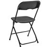 SILLA RESINA PLEGABLE 80X50X45CM NEGRA SUNGARDEN - SG0102-1