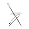 SILLA RESINA PLEGABLE 80X50X45CM BLANCA SUNGARDEN - SG0101-2