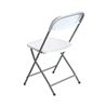 SILLA RESINA PLEGABLE 80X50X45CM BLANCA SUNGARDEN - SG0101-3