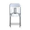 SILLA RESINA PLEGABLE 80X50X45CM BLANCA SUNGARDEN - SG0101-4