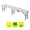 BANCO DE RESINA PLEGABLE 180X29X43CM 3.5CM SUNGARDEN - SG0104