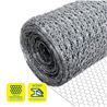MALLA GALLINERO HEXAGONAL 25X0.8MM 1X50 METROS SUNGARDEN - SG0054