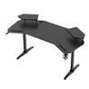 MESA GAMING PRO1500 XL FIBRA CARBONO | LUZ RGB SOUND MUVIP - MV0442-1