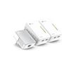 KIT EXTENSOR POWERLINE WIFI TP-LINK AV600 300MBPS (TL-WPA4220) PACK 3 - TL-WPA4220T KIT