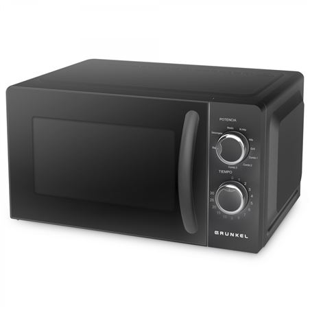 MICROONDAS 20L CON GRILL 700W NEGRO GRUNKEL - MWG-20NG