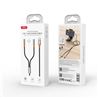 CABLE ADAPTADOR TIPO C A 2 MINI JACK HEMBRA XO - XONBR269B-1