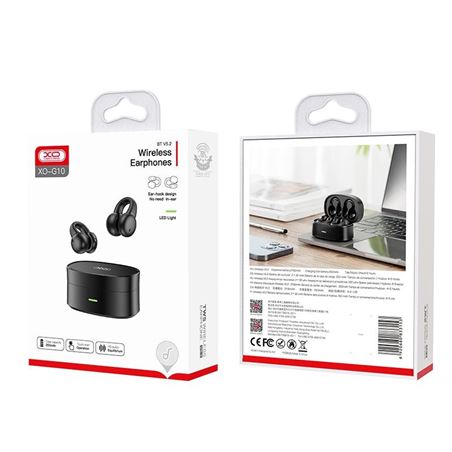 AURICULARES TWS CONDUCCION DE AIRE G10 NEGRO XO - XOG10BK-3